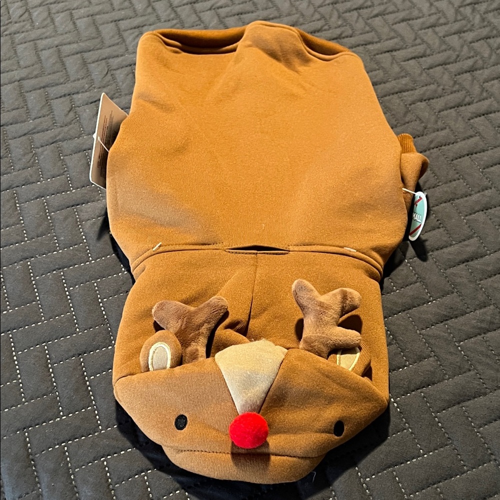 Brown Reindeer Dog Costume